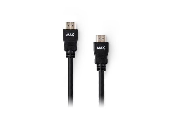MAX kabel HDMI - HDMI 1.4 2m, černá