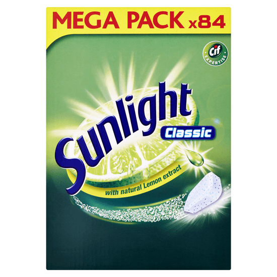 Sunlight Classic Tablety do myčky nádobí 84 ks