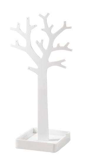Compactor Stojan na šperky ve tvaru stromu, bílý