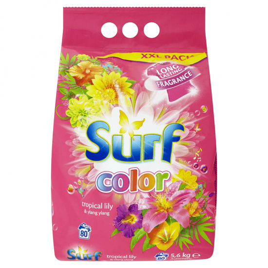 Surf Color prášek Tropical Lily & Ylang Ylang (80 praní)