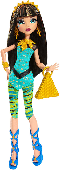 Monster High Módní panenka Cleo de Nile