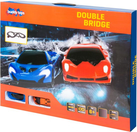 Buddy Toys BST 1441 Autodráha Double Bridge 440 cm