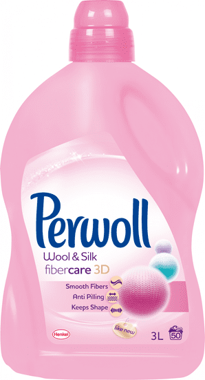 Perwoll Prací gel Wool & Silk 3 l (50 praní)