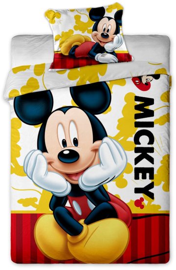 Jerry Fabrics Povlečení Mickey 2015 bavlna 140x200 70x90