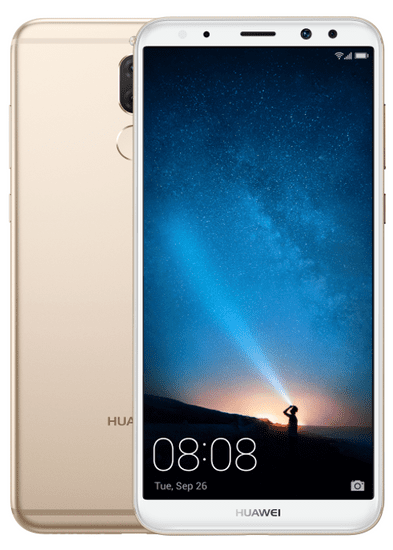 Huawei Mate 10 Lite, Dual SIM, Prestige Gold - zánovní