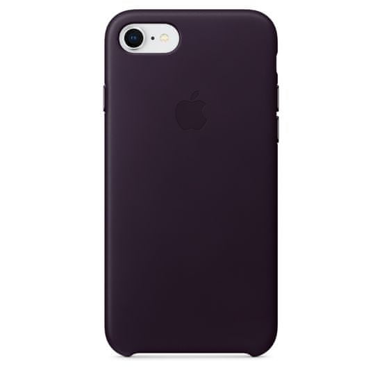 Apple Kožený kryt, Apple iPhone 8/7, MQHD2ZM/A, Dark Aubergine