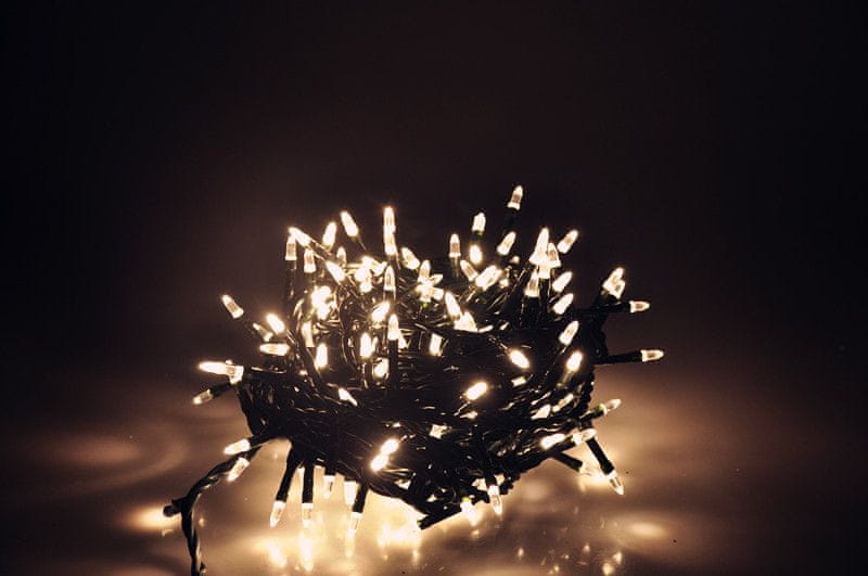 Seizis LED osvětlení 180 nábojových žárovek, teplá bílá - zánovní