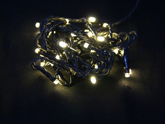 Seizis LED osvětlení s časovačem 40 žárovek, teplá bílá - zánovní