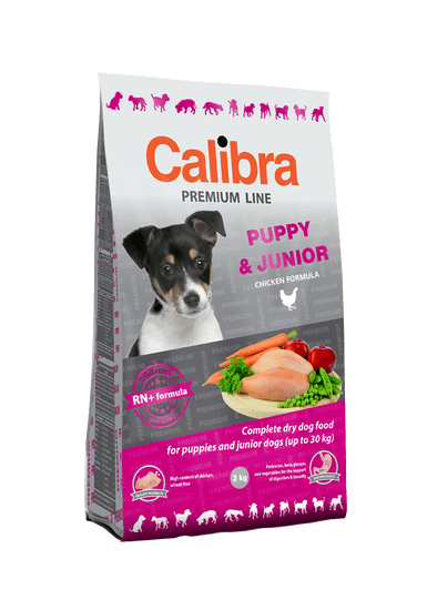 Calibra Dog Premium Line Puppy&Junior 3kg