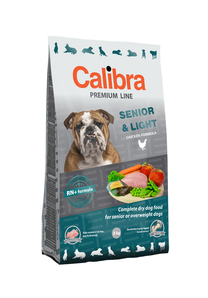 Levně Calibra Dog Premium Line Senior&Light 3kg