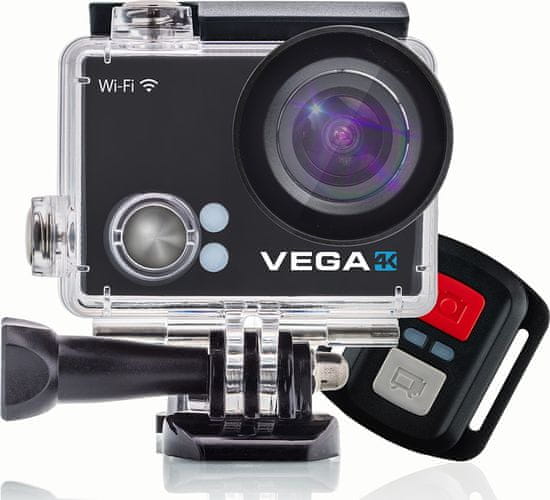 Niceboy Vega 4K Black + dálkové ovládání