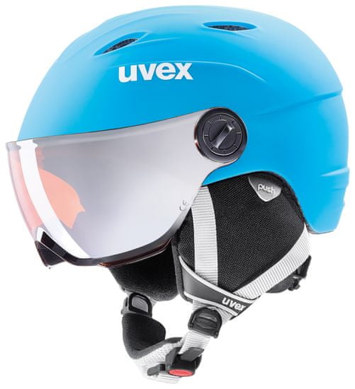 Uvex Junior Visor Pro, modro-bílá 52-54 - zánovní