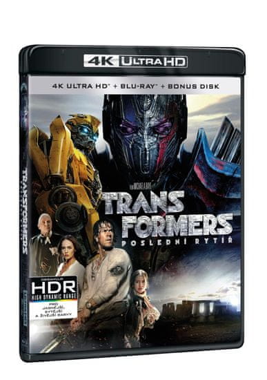 Transformers: Poslední rytíř (3 disky) - Blu-ray + 4K ULTRA HD