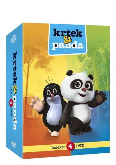 Krtek a Panda 1-4 (4DVD) - DVD