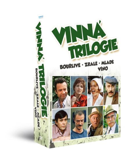 Vinná trilogie: Bouřlivé víno + Zralé víno + Mladé víno (3DVD) - DVD