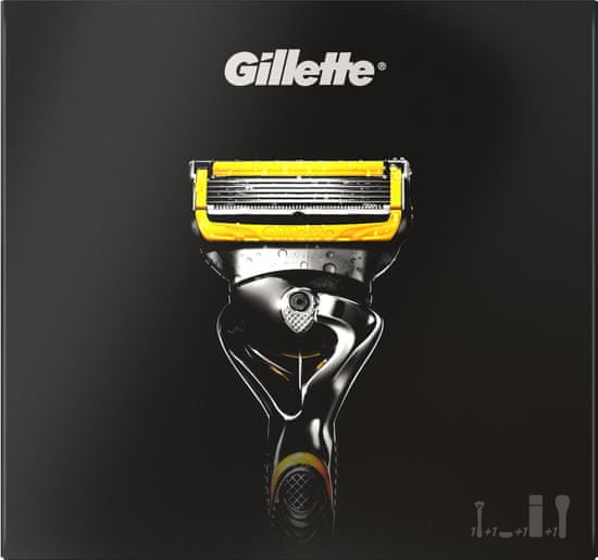 Gillette Fusion ProShield Holící strojek + Gel na holení 170 ml + Cestovní pouzdro