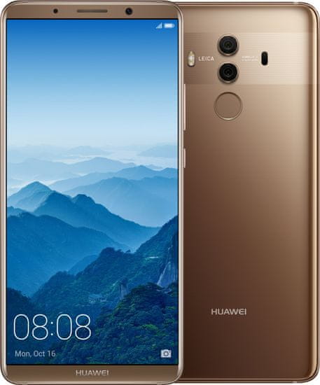 Huawei Mate 10 Pro, DualSIM, 6GB/128GB, hnědý - zánovní
