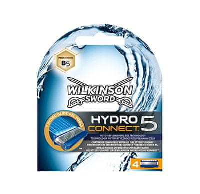 Wilkinson Sword HYDRO Connect 5 náhradní hlavice 4ks