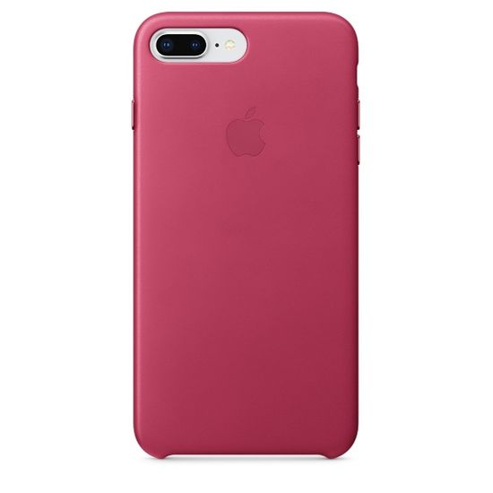 Apple Kožený kryt, Apple iPhone 8 Plus / 7 Plus, MQHT2ZM/A, Pink Fuchsia