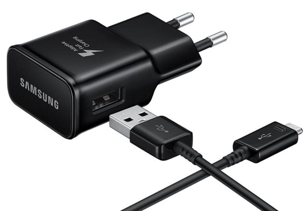 Samsung USB-C EP-TA20EBE Fast Charge, černá - rozbaleno