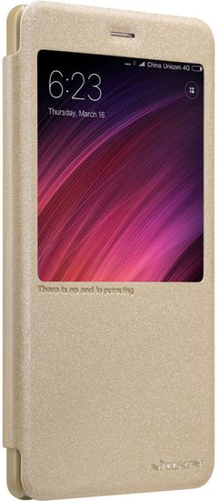 Nillkin Pouzdro Sparkle S-View (Xiaomi Mi A1), 2435852, Gold