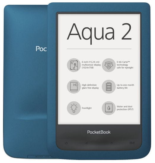 PocketBook 641 Aqua 2 (PB641-A-WW) - zánovní