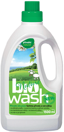 BioWash přírodní 1,5 l (50 praní)
