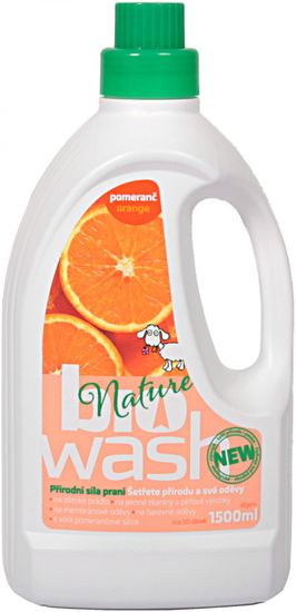 BioWash s pomerančovou silicí 1,5 l (50 praní)