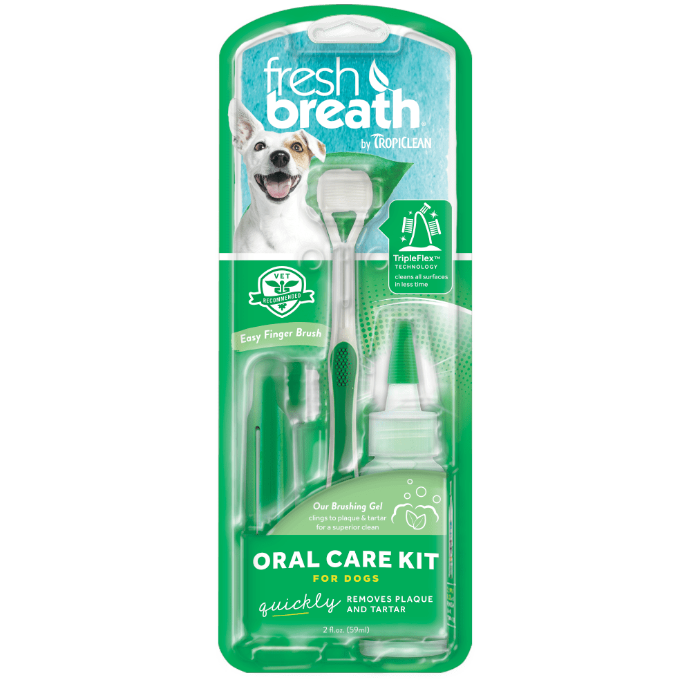 TropiClean Oral Kit Medium/Large – gel s kartáčky