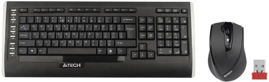 A4Tech 9300F, CZ set klávesnice + myš