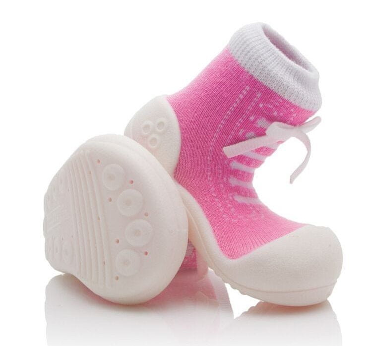 Attipas dívčí botičky Sneakers Pink 20 růžová