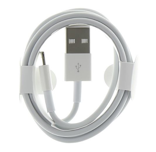Lightning datový kabel MD818 pro iPhone, 2434278, bílý (Round Pack)