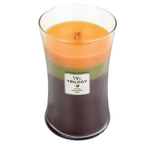 Woodwick Vonná svíčka TRILOGY 609,5 g Podzimní tradice