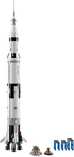 LEGO Ideas 21309 NASA Apollo Saturn V- rozbaleno