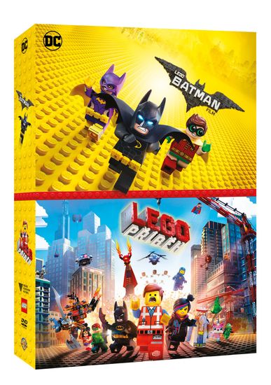 Kolekce LEGO (2DVD): LEGO Batman Film + LEGO Příběh - DVD