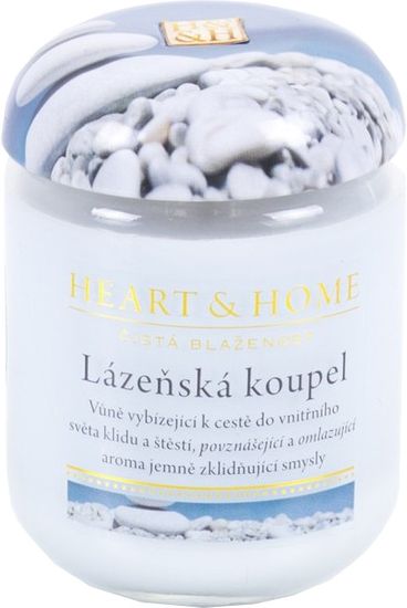 Albi Heart & Home malá svíčka Lázeňská koupel