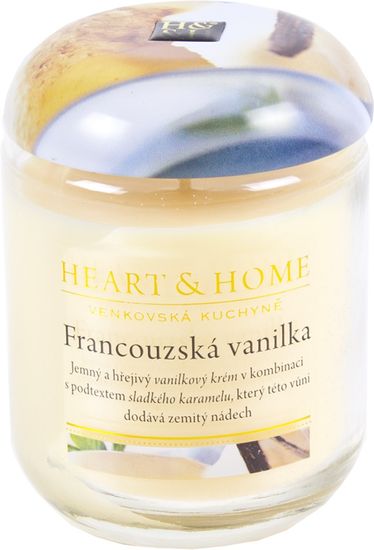 Albi Heart & Home velká svíčka Francouzská vanilka
