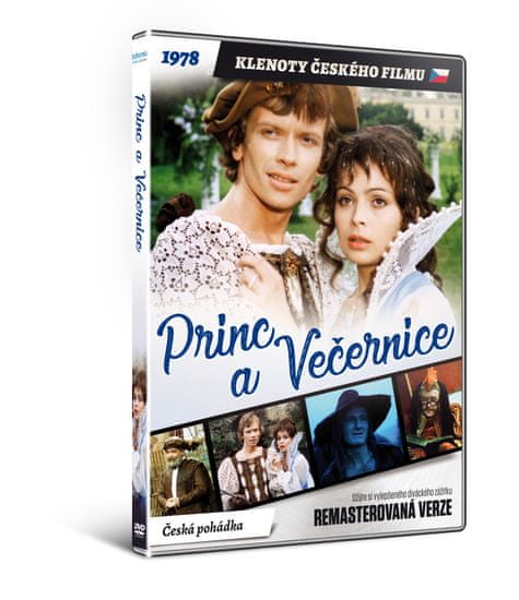 Princ a Večernice - edice KLENOTY ČESKÉHO FILMU (remasterovaná verze) - DVD