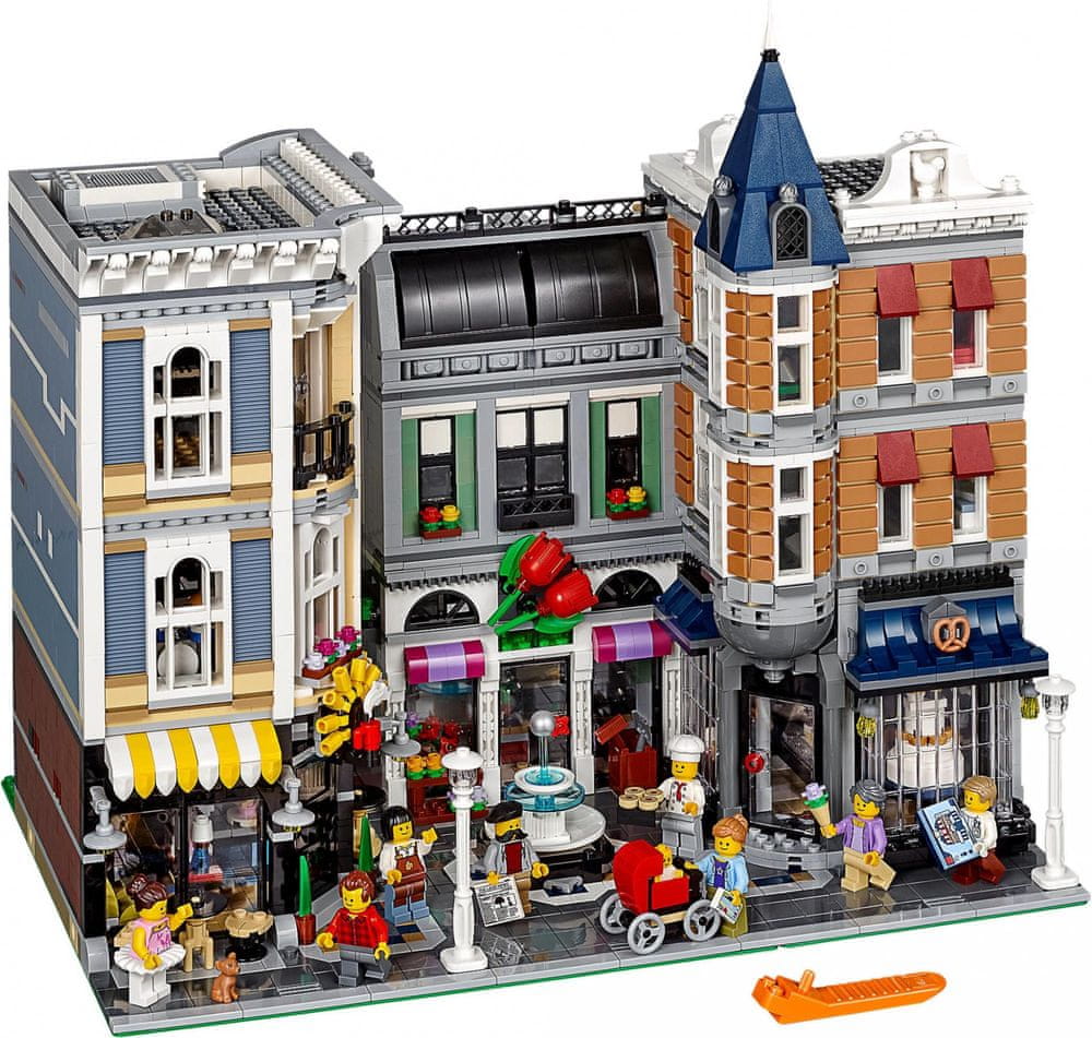 LEGO Creator Expert 10255 Shromáždění na náměstí - rozbaleno