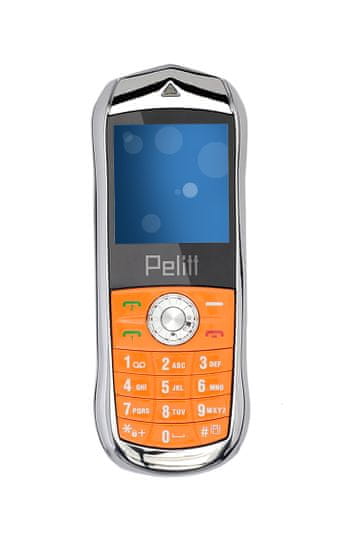 Pelitt Mini1, Dual SIM, oranžový