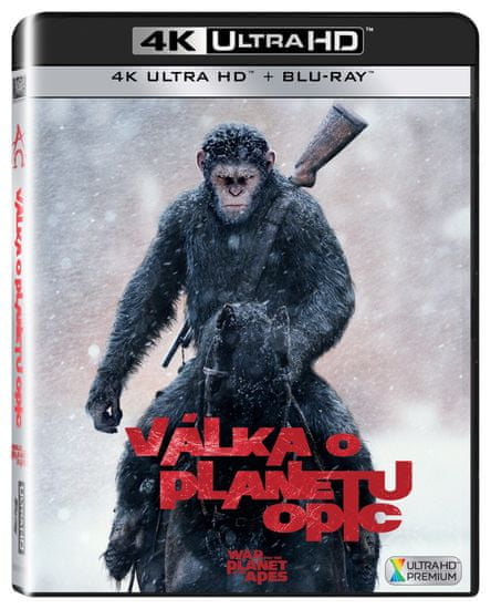 Válka o planetu opic (2 disky) - Blu-ray + 4K ULTRA HD
