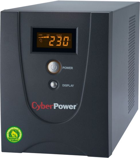 CyberPower GreenPower Value LCD UPS 1500VA/900W (VALUE1500EILCD)