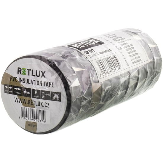 Retlux Sada izolačních pásek, 20 ks, černá (SADA SHOP RIT 017)