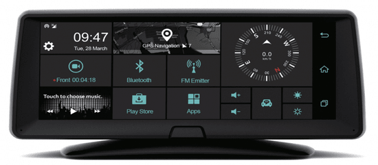 Carneo Combo A9400 - navigace + kamera do auta