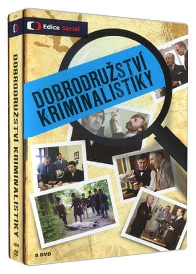 Dobrodružství kriminalistiky (8DVD) - DVD
