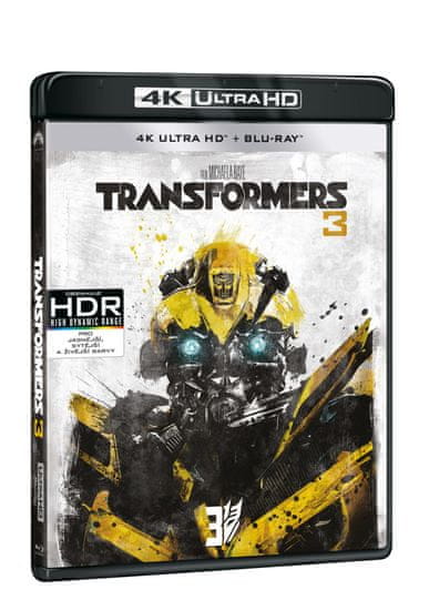Transformers 3 (2 disky) - Blu-ray + 4K ULTRA HD