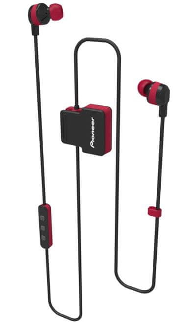 Pioneer SE-CL5BT-R bezdrátová sluchátka, červená