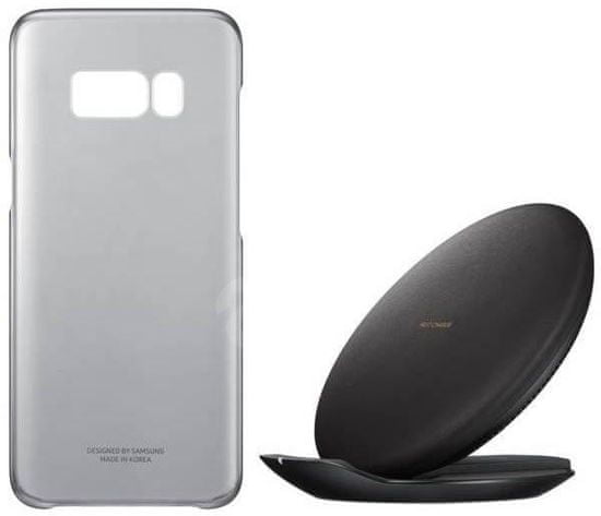 Samsung Samsung Kit (WCS+ClearCover) pro S8 Plus Black EP-WG95FBBEGWW