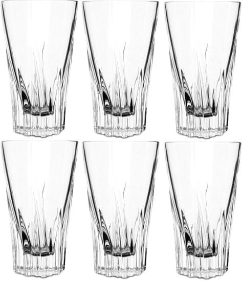 RCR Crystal Fluente sklenice 400 ml, 6 ks