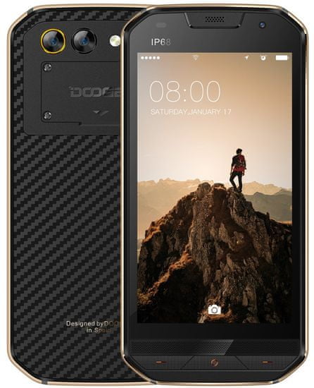Doogee S30 2GB/16GB zlatý - zánovní